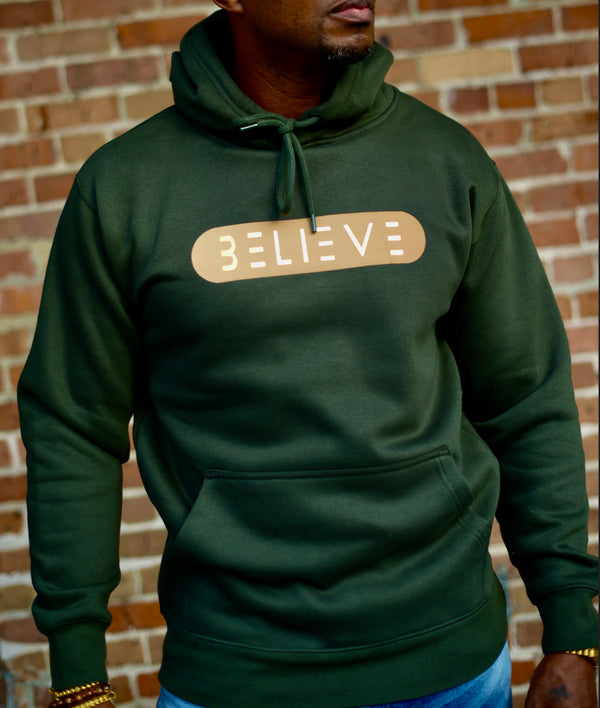 Dark Olive Green Hoodie